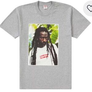 Supreme Grey Buju Banton Tee